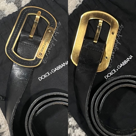 Authentic Dolce & Gabbana Leather Belt - Picture 3 of 10